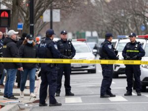 Investigation scene related to a homicide in Bessemer