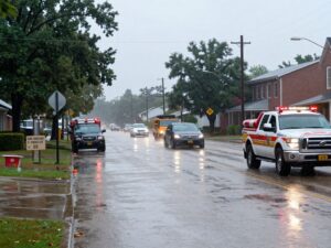 Emergency services responding to flooding in Central Alabama