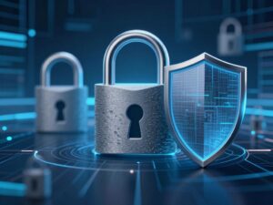 Abstract digital security illustration related to Hoover Met incident