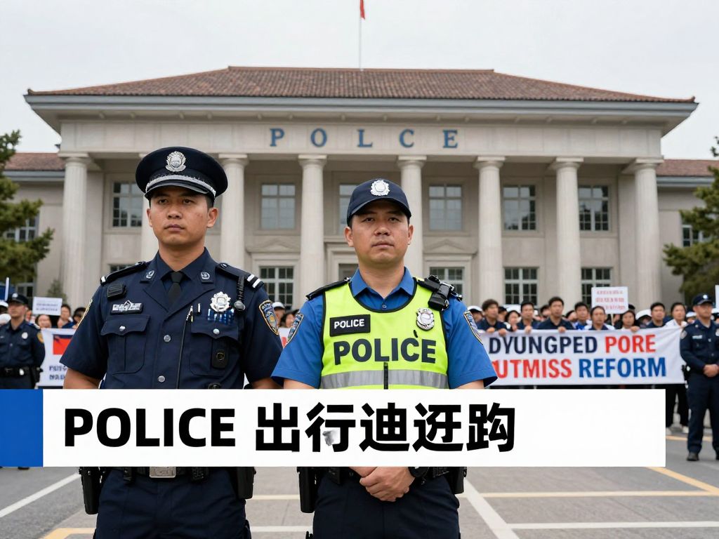 Demonstrators protesting for police accountability in Tarrant, Alabama.
