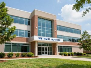 Exterior view of an urgent care facility in Birmingham, Alabama