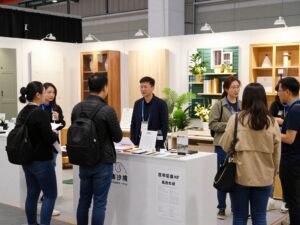 Residents exploring home design trends at the Birmingham Home Show